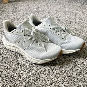 New Balance Women's Light Gray Athletic Shoes